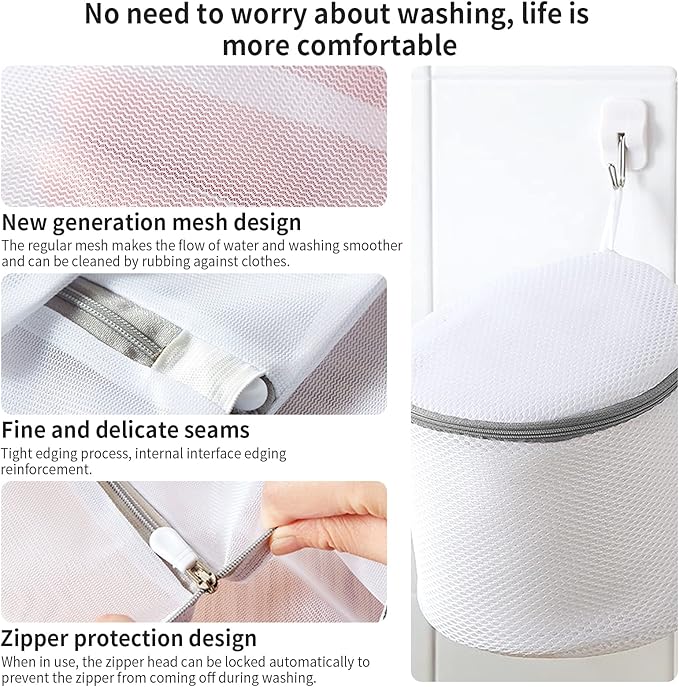 Mesh Bra Bags for Laundry by MDSXO, Baby Laundry, Travel Storage - Image 3