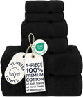 Chakir Turkish Linens 100% Cotton 6-Piece Towel Set, Oeko-Tex Certified: 2 Bath by ChakirTurkishLinens