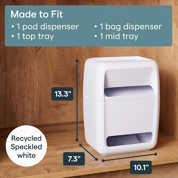 YouCopia SinkSuite Bag & Pod Dispenser, Standing Garbage Bag and Dishwasher Pod - Image 5