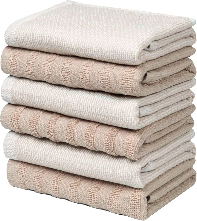 Bumble Premium Dish Cloths 13"x13" | 100% Natural Ring Spun Cotton | 400 GSM | - Image 5