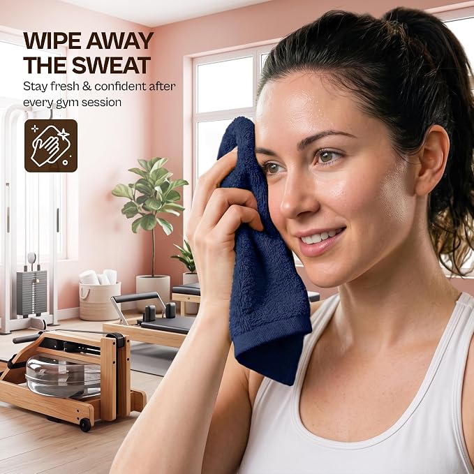 Utopia Towels 12 Pack Cotton Washcloths Set, 100% Ring Spun Cotton, Premium - Image 5