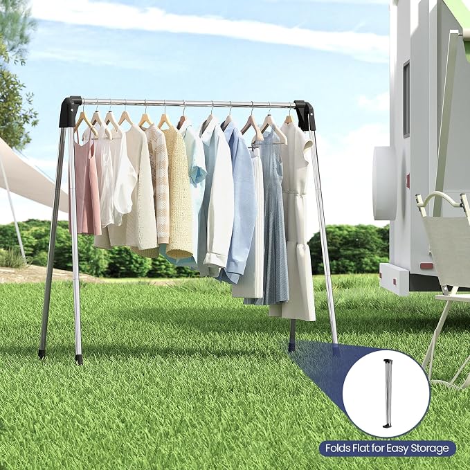 Upgraded 55" L Stainless Steel Clothes Drying Rack | Drying Rack Clothing - Image 7