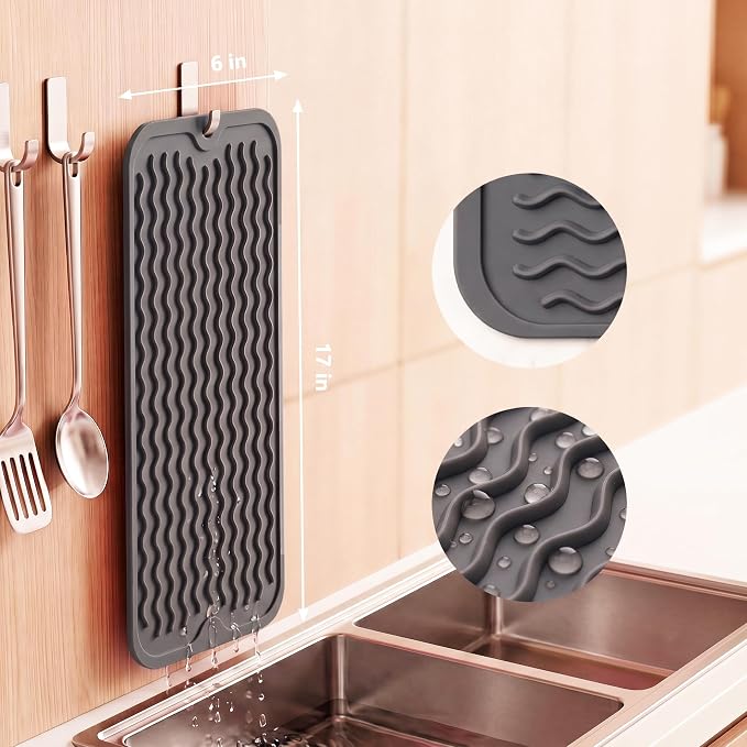 MicoYang Silicone Dish Drying Mat - Image 2