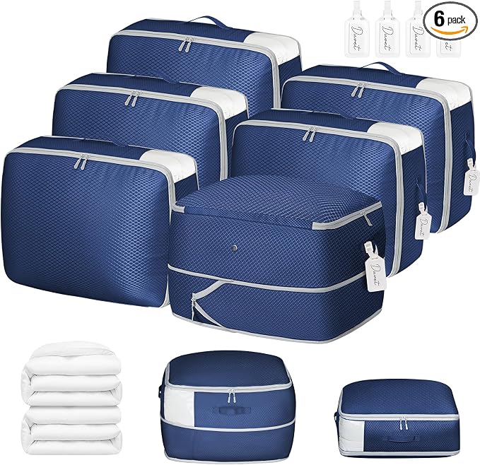DIMJ Comforter Storage Bag 6 Pack by DiMJ