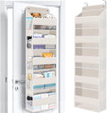 Over The Door Organizer Storage behind Door Hanging Organizer by WiseLife