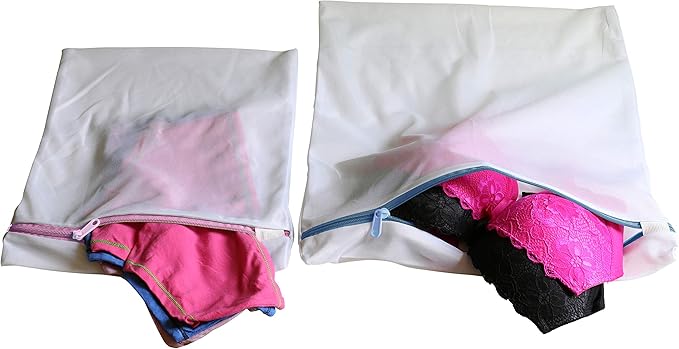 Simple Houseware Laundry Bra Lingerie Mesh Wash Bags, 5 Pack - Image 6