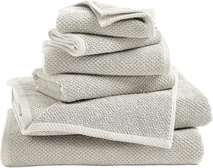 Great Bay Home 100% Cotton 6 Piece Towel Set by GreatBayHome