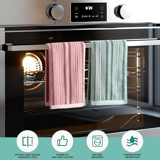 SALAS Premium Cotton Kitchen Dish Towels - Image 6