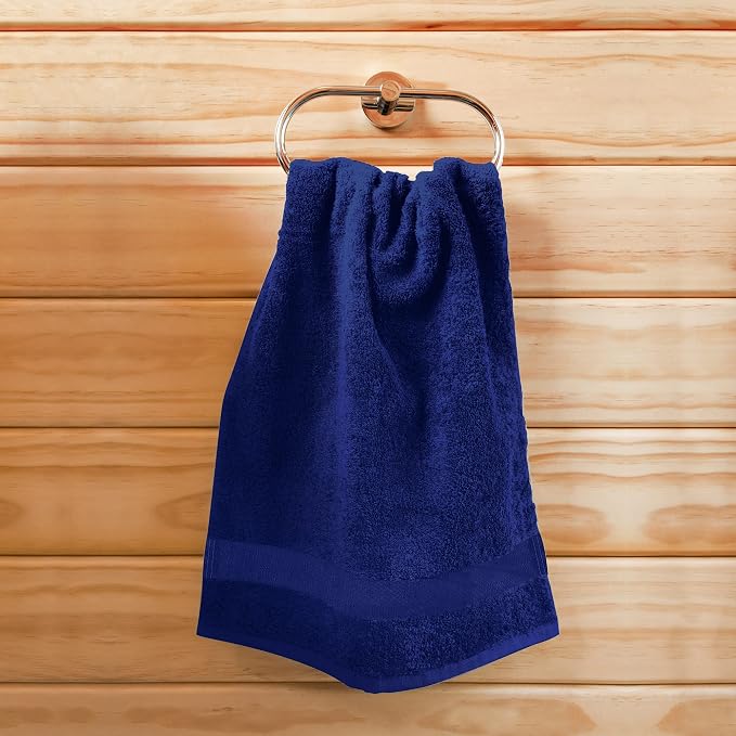 Utopia Towels Salon Towels, 16x27 in, 100% Cotton, Royal Blue | Highly - Image 6