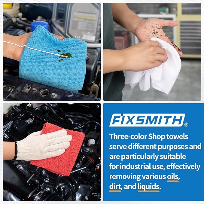 Shop Towels, Microfiber Cleaning Cloth Bulk, Microfiber Towels - Image 6