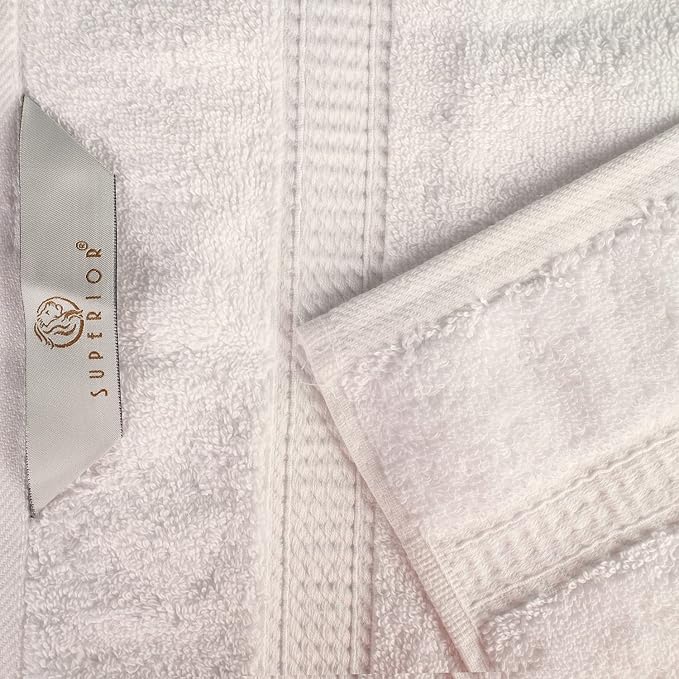 SUPERIOR Egyptian Cotton Ultra Plush & Absorbent, 8 Piece Set, Cream | Quick Dry - Image 7