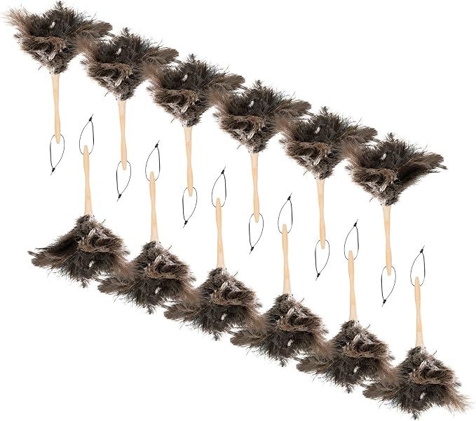 Superio Ostrich Feather Duster Fluffy Dust Remover, by Superio