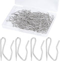 Curtain Hooks 100 pcs 1.2inch Metal Drapery Pin Hooks by Kilymezh