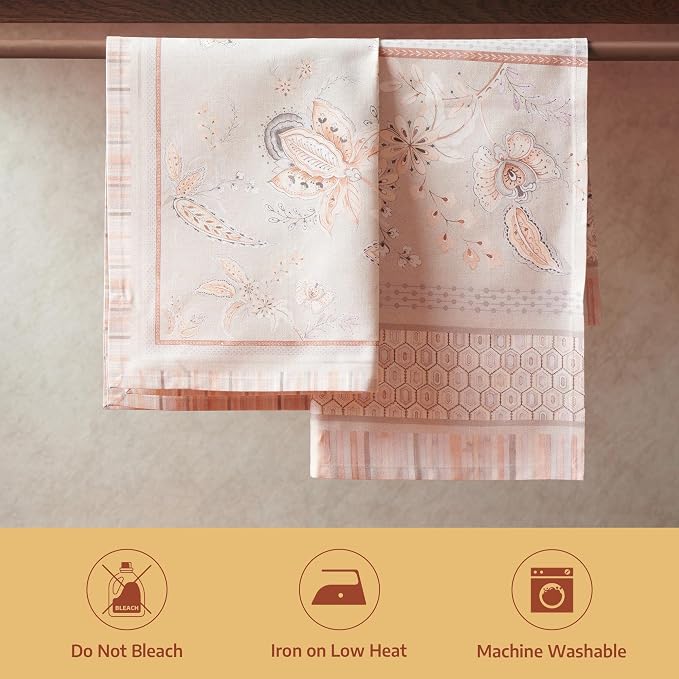 Maison d' Hermine Kitchen Towels Set of 3 100% Combed Cotton 27.50"x20" - Image 8
