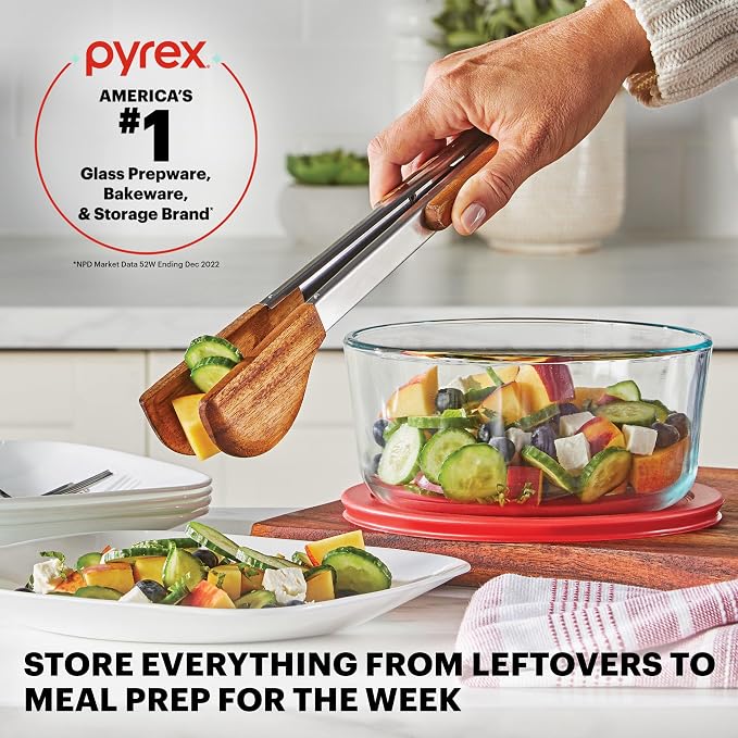 Pyrex Simply Store Mixed Sized Glass Food Storage Set - Image 5
