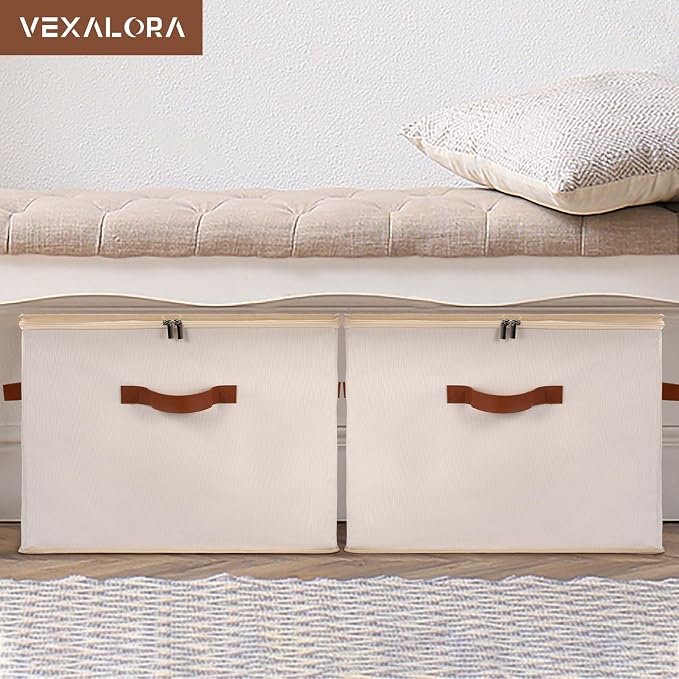 Shoe Organizer Box 2 Pack, Shoe Storage Organizer - Image 7