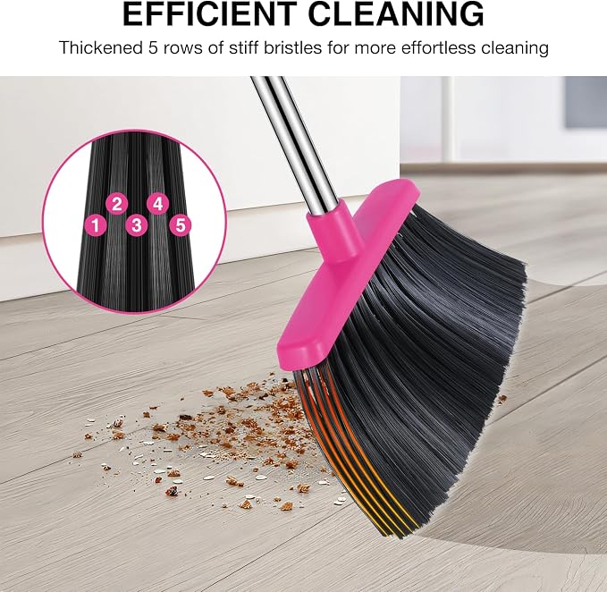 NACENA Broom and Dustpan Set - Image 6