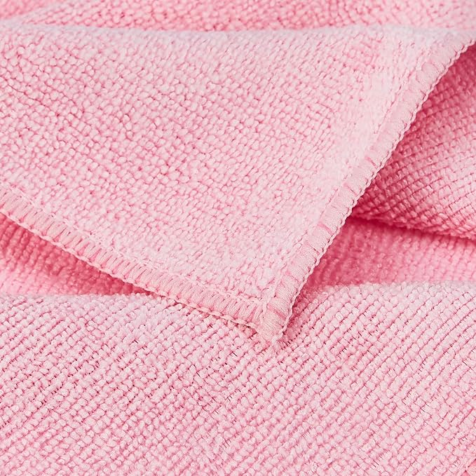 Amazon Basics Microfiber Cleaning Cloths, Ultra Absorbent, Scratch Free - Image 4