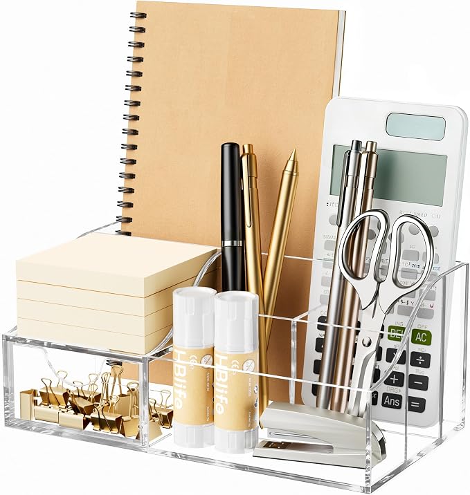 HBlife Acrylic Desk Organizer by HBlife