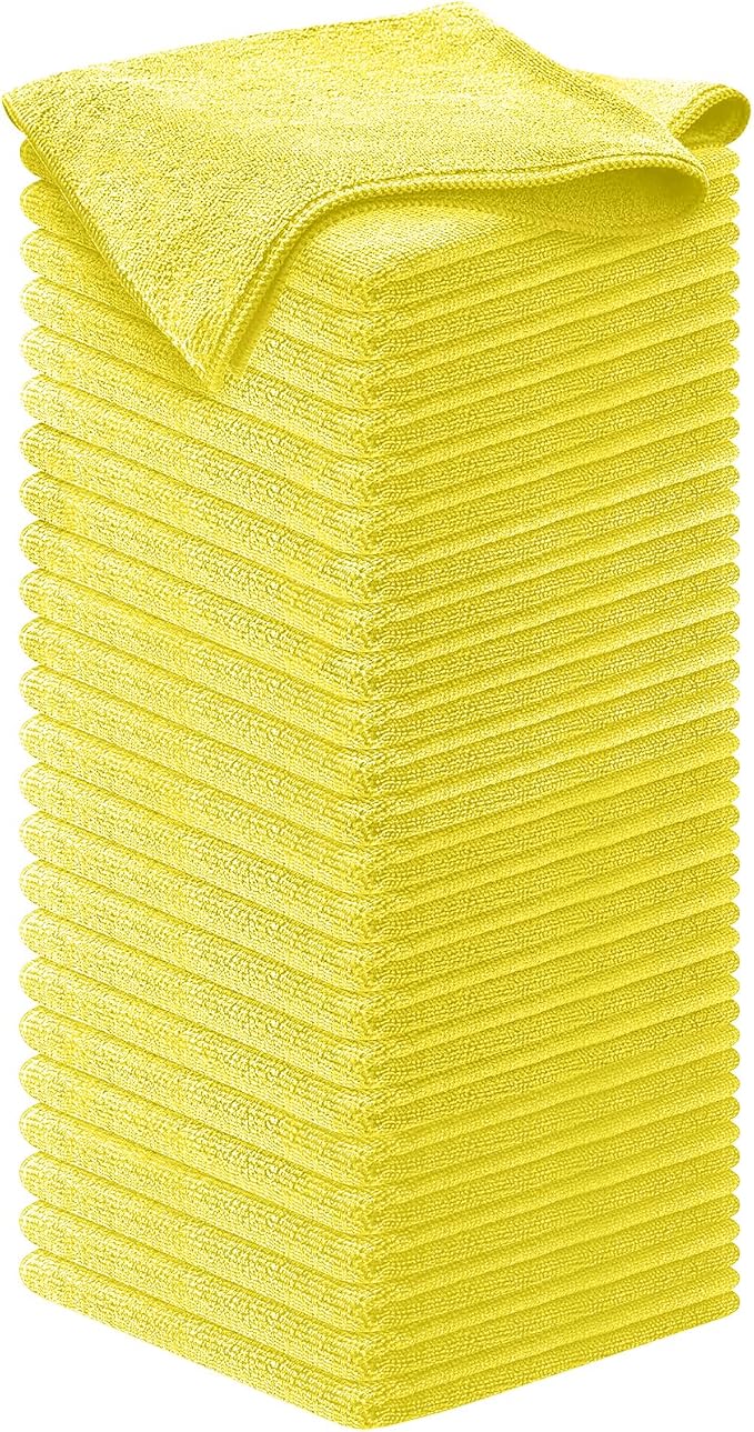 USANOOKS Microfiber Cleaning Cloth Yellow by USANOOKS