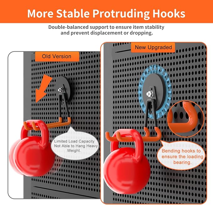 ENUODA Strong Magnetic Hooks Heavy Duty Upgraded Magnetic Tool Holder Large - Image 5
