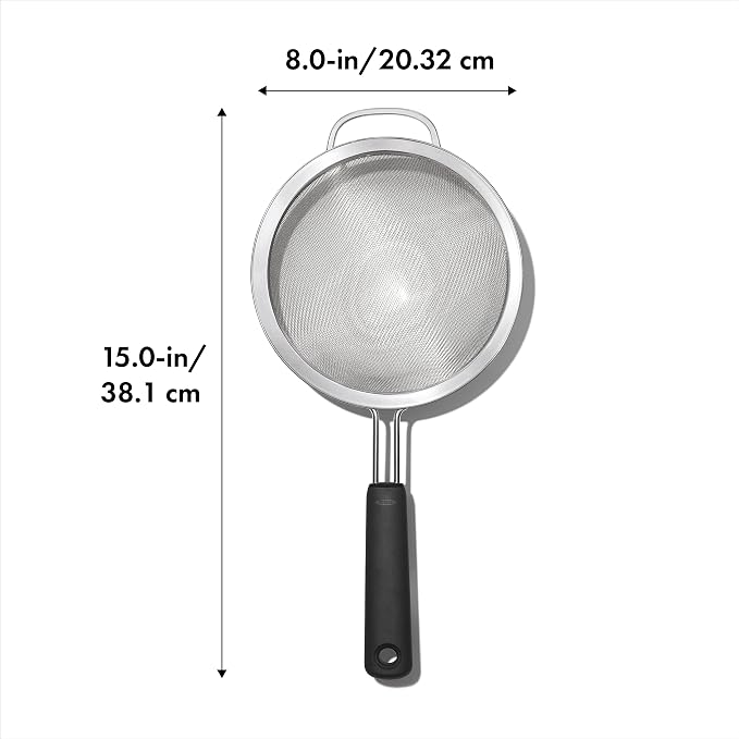 OXO Good Grips 8-Inch Double Rod Strainer - Image 2