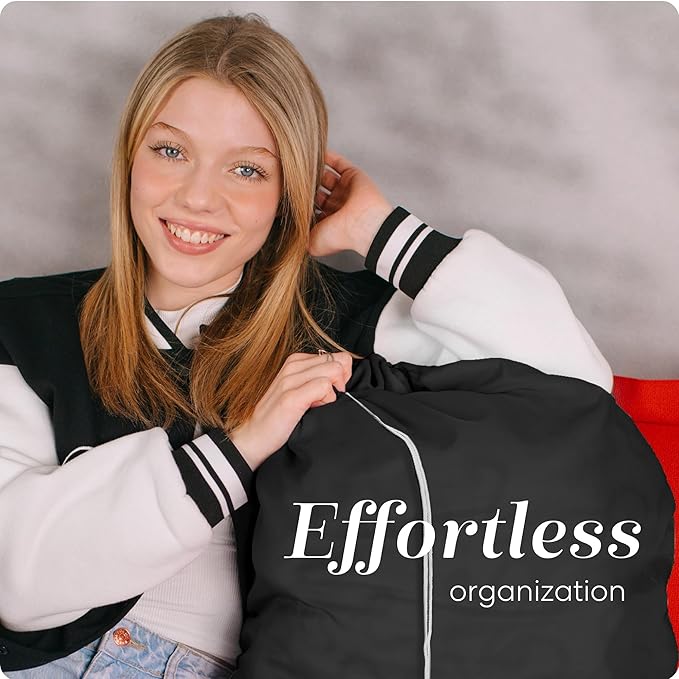 Handy Laundry Nylon Laundry Bag XL Locking Drawstring Black 2 Pack - Image 3