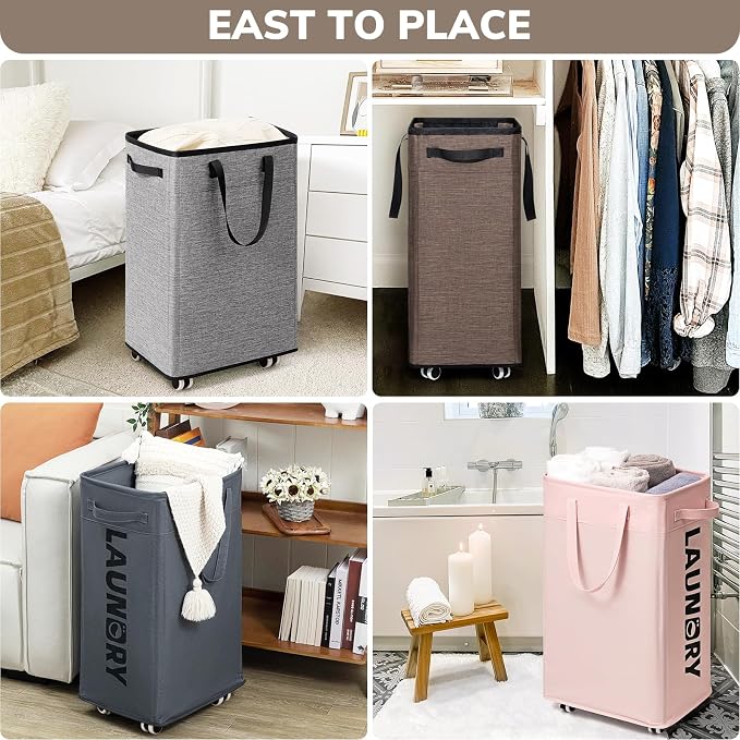 Goodpick 75L Collapsible Laundry Baskets - Image 6