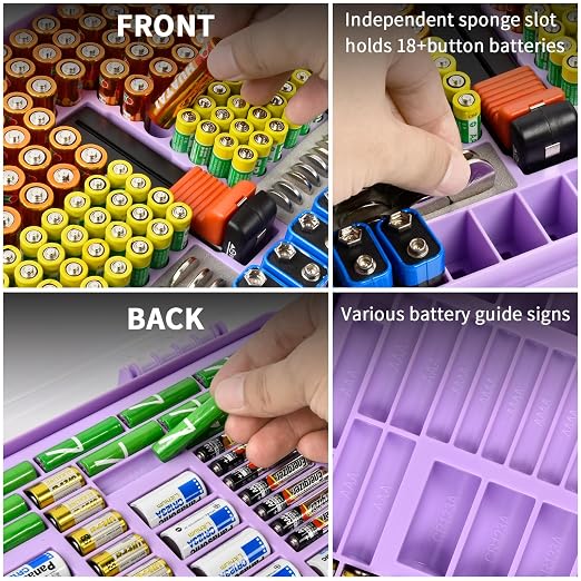 Battery Organizer Storage Case - Image 5