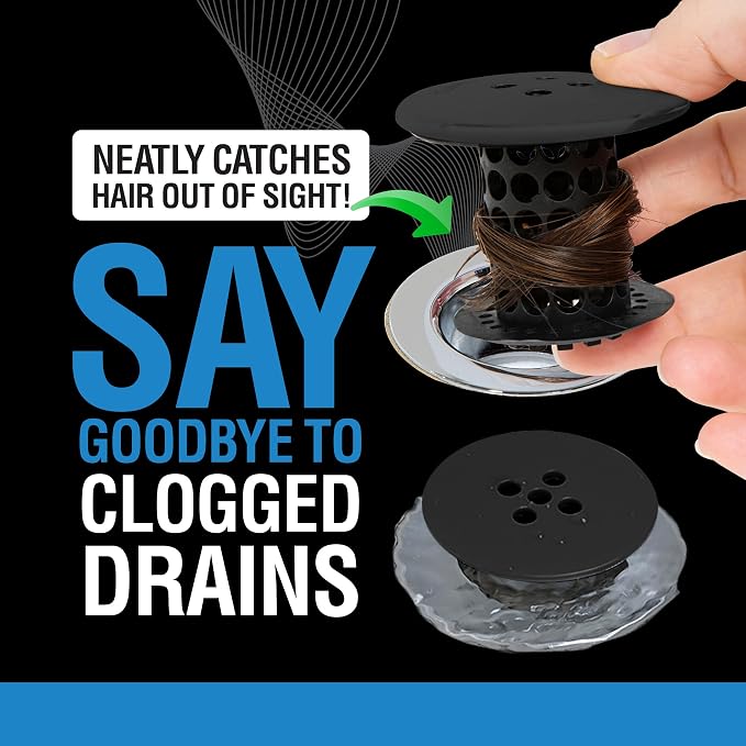 TubShroom Bathtub Drain Hair Catcher – in-Drain Tub Strainer & Clog Prevention - Image 2