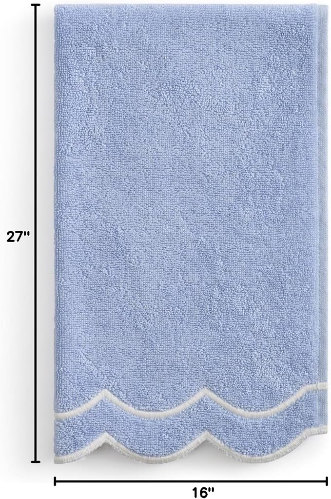 Peri Home 100% Cotton Hand Towel, 1-Pc | Bathroom, Embroidered, Soft & Absorbent - Image 7