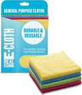 E-Cloth General Purpose Cleaning Cloth Kit, Reusable Cleaning Towel, 4 Pack by E-Cloth