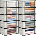 35L Closet Organizers, Foldable Under Bed Storage Containers | Storage Bags by Fabtotes
