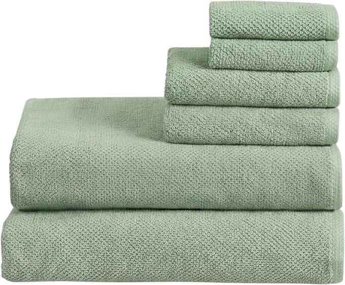 Great Bay Home 100% Cotton 6 Piece Bath Sheet Set by GreatBayHome