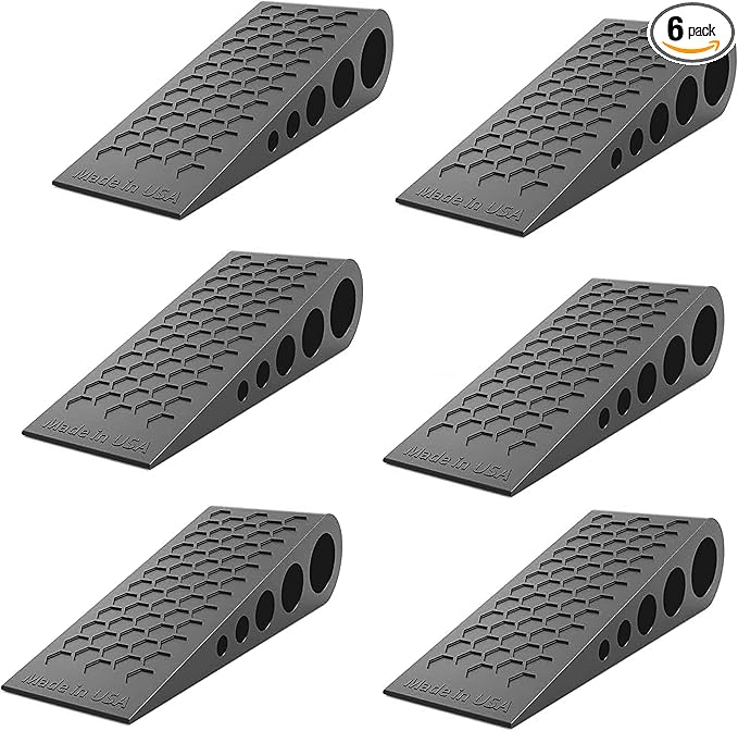 Door Stoppers for Bottom of Door Premium Floor Rubber Door Stop Wedge Made in by SuspensionDudes