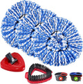 Mop Heads Replacements for Ocedar, Spin Mop Replacement for O-Cedar RinseClean by Uoiispet