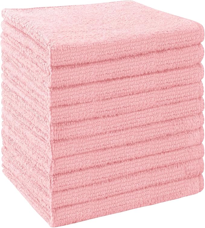 Washcloths 10 Pack Face Towels, Highly Soft Wash Cloths | Hand Towels, Fast by Unimade