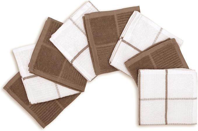 AMOUR INFINI Dish Cloths for Washing Dishes Set of 8 - Image 2