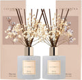 Reed Diffuser Set, 6.7 fl.oz Clean Linen 2 Packs Scented Diffuser by COCORR%C3%8DNA
