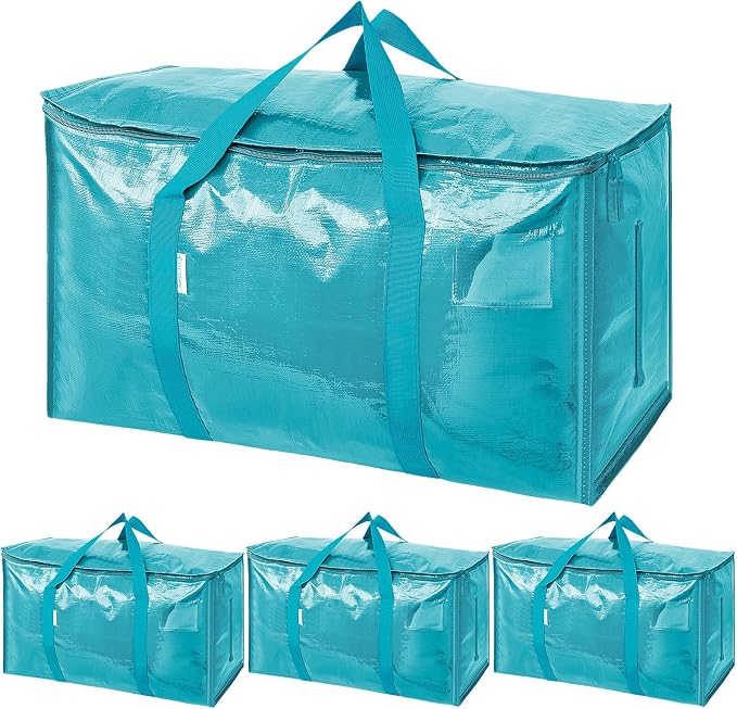 TICONN 4 Pack Extra Large Moving Bags Heavy Duty by TICONN