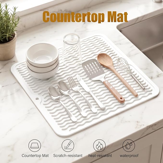 MicoYang Silicone Dish Drying Mat - Image 3