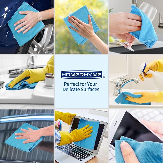 Microfiber Glass Cleaning Cloth - Image 6