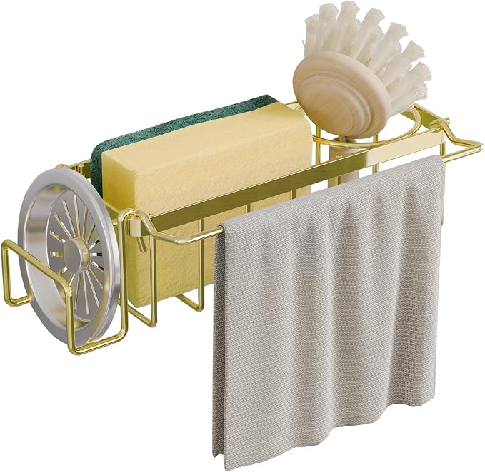 TAILI 4-in-1 Sponge Holder for Kitchen Sink - Image 9