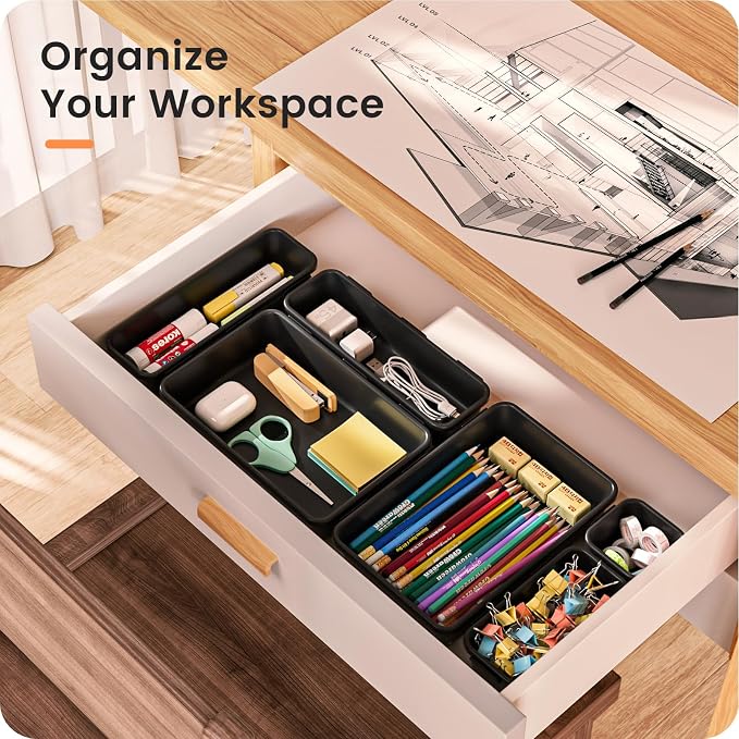 A-LuGei 【Military Grade】 Drawer Organizer, 【】 Makeup organizer - Image 5