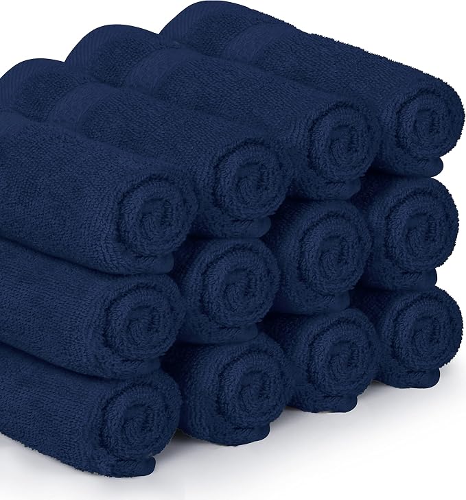 Utopia Towels 12 Pack Premium Wash Cloths, 12x12 in, 100% Cotton, Gym & Face - Image 6