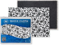 Microfiber Wholesale Quick Cloth Glasses Cleaning Cloths 5x7 Paisley White | by MicrofiberWholesale