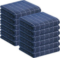 Homaxy 100% Cotton Terry Kitchen Towels, 12 Pack, Suitable by Homaxy