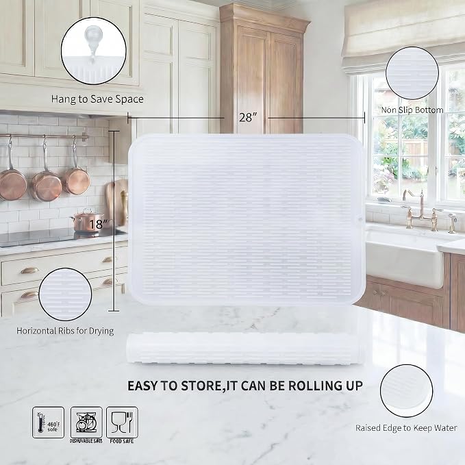 MicoYang Silicone Dish Drying Mat - Image 2