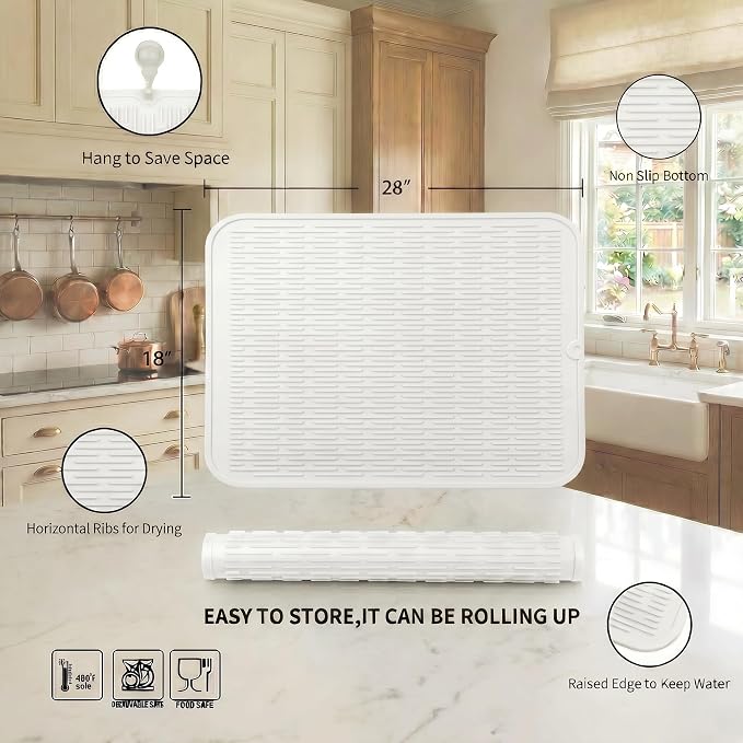 MicoYang Silicone Dish Drying Mat - Image 2