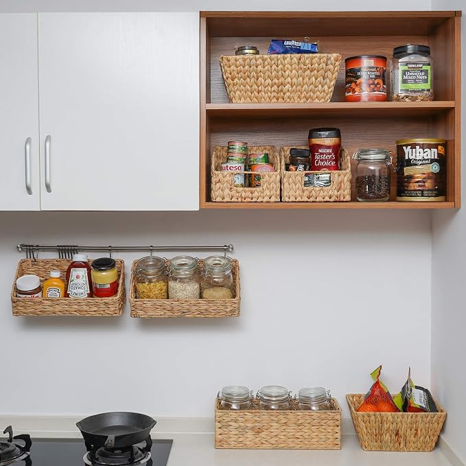 StorageWorks Woven Wall Baskets - Image 4
